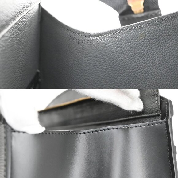 LOUIS VUITTON LV Logo Riviera Hand Bag Epi Leather Black France - Picture 6 of 16